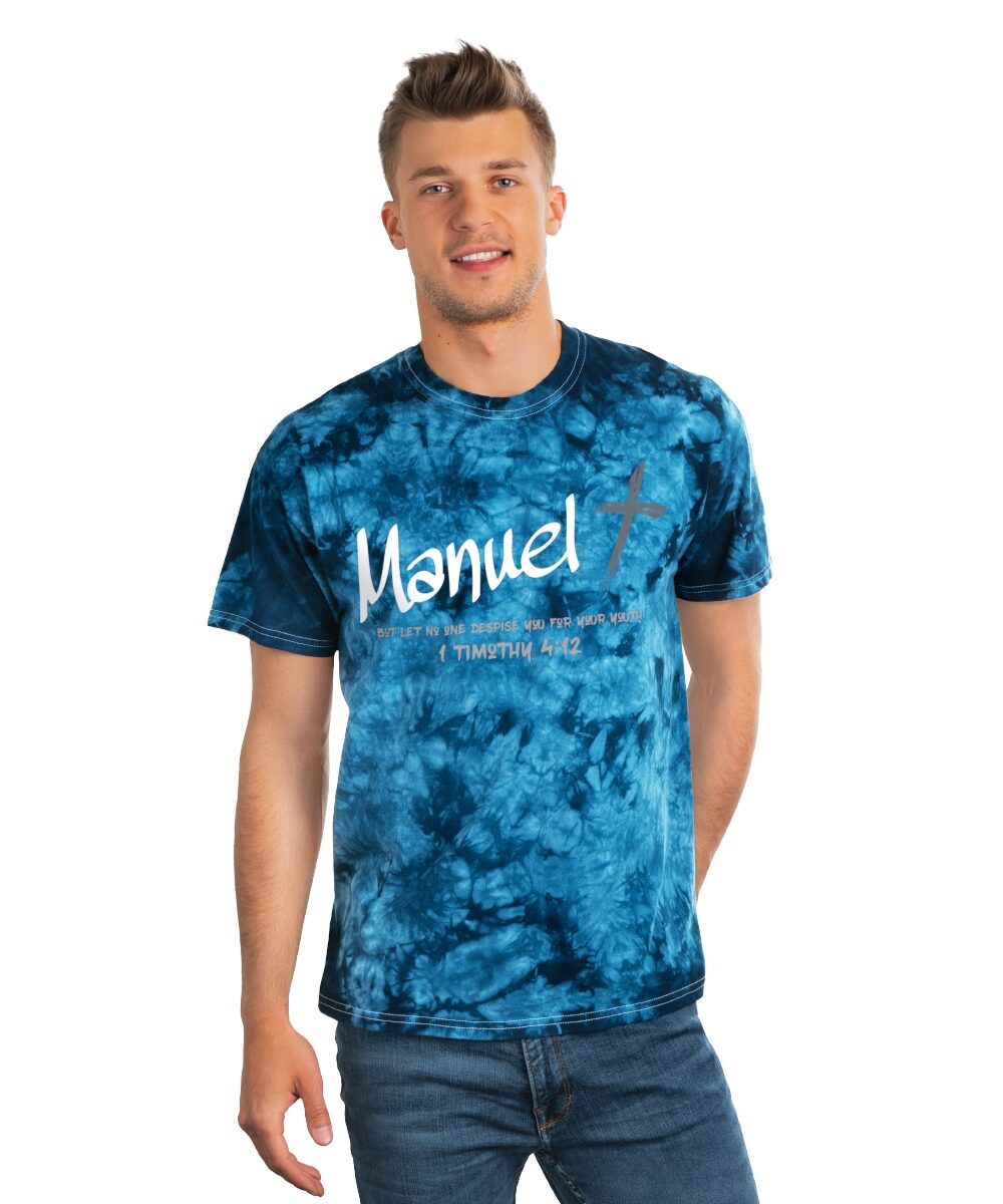 Tie-Dye Tee, Crystal - Image 4