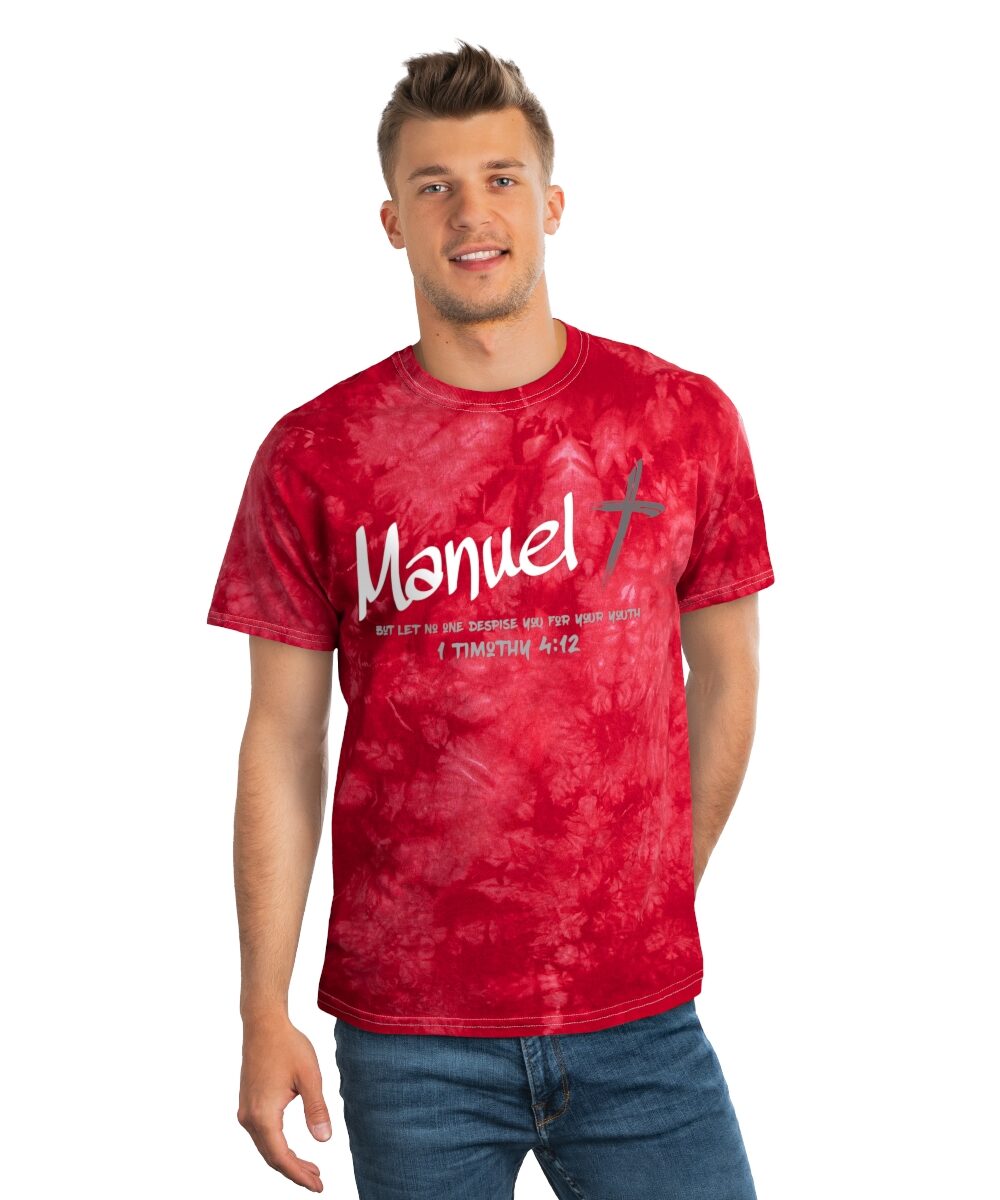 Tie-Dye Tee, Crystal - Image 8