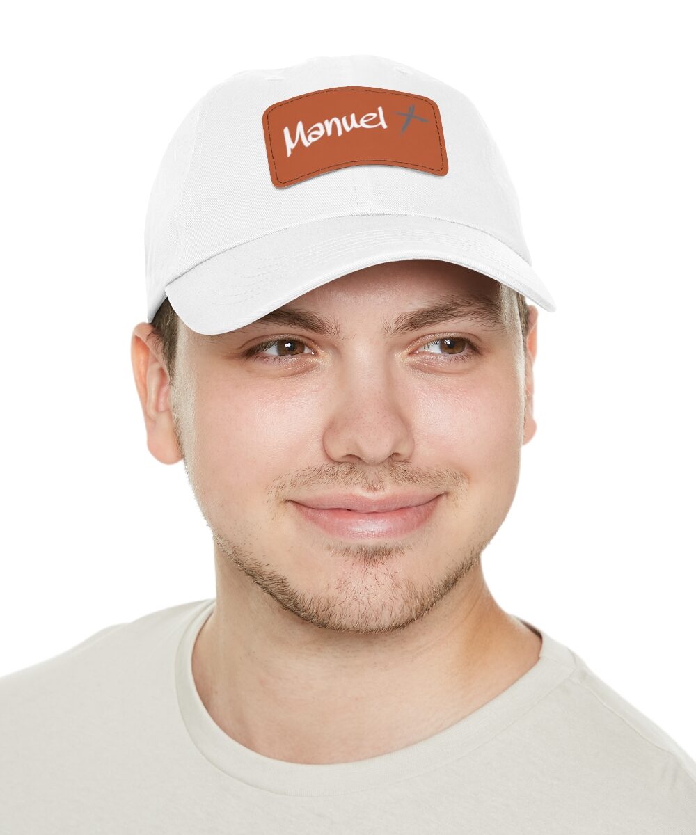 Dad Hat with Leather Patch - Image 19