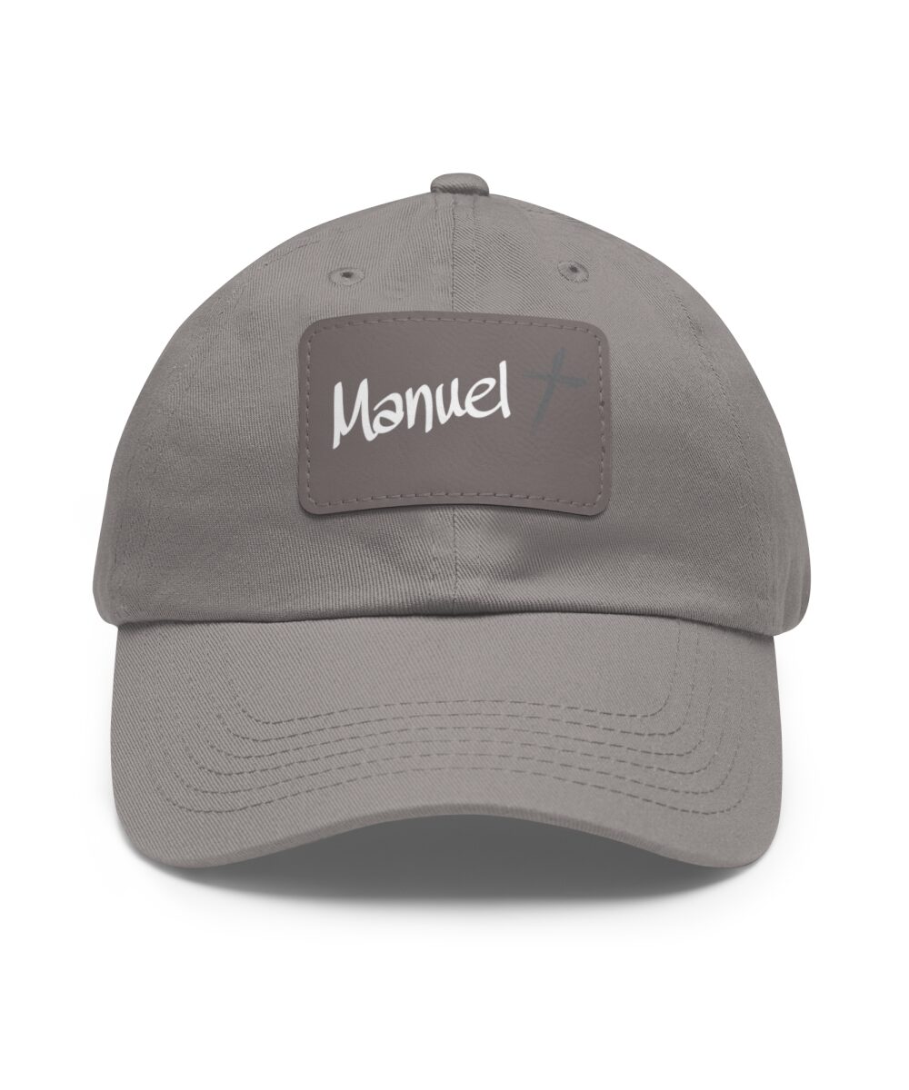 Dad Hat with Leather Patch