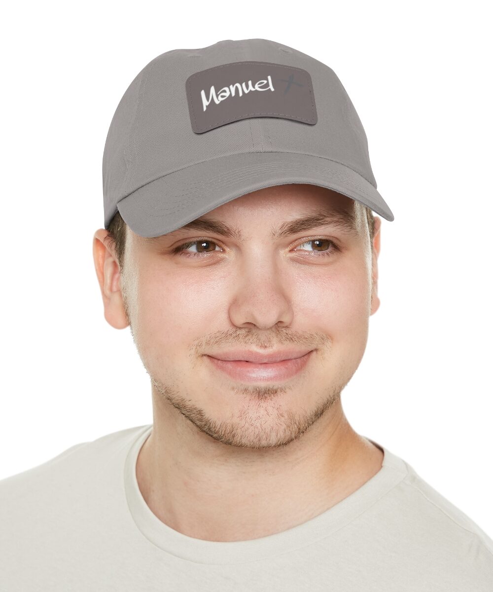 Dad Hat with Leather Patch - Image 5