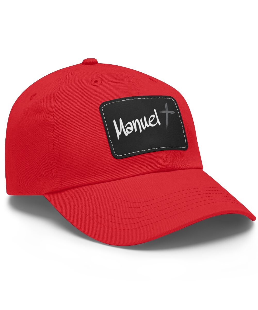 Dad Hat with Leather Patch - Image 23