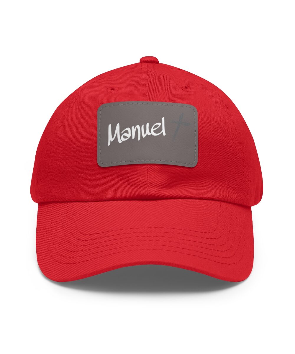 Dad Hat with Leather Patch - Image 29