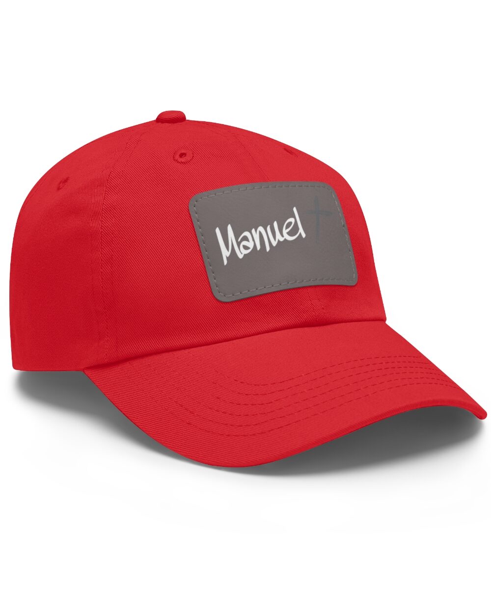 Dad Hat with Leather Patch - Image 30