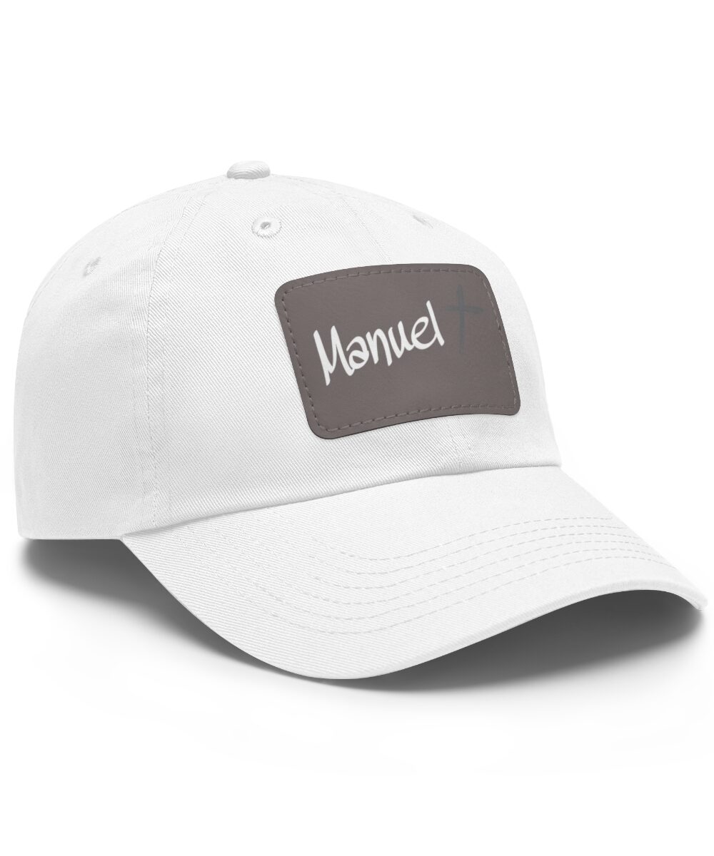 Dad Hat with Leather Patch - Image 9