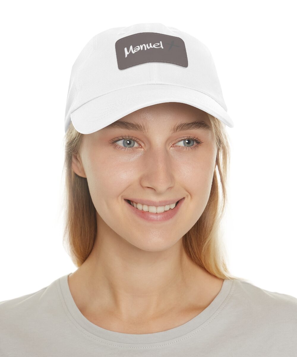 Dad Hat with Leather Patch - Image 11