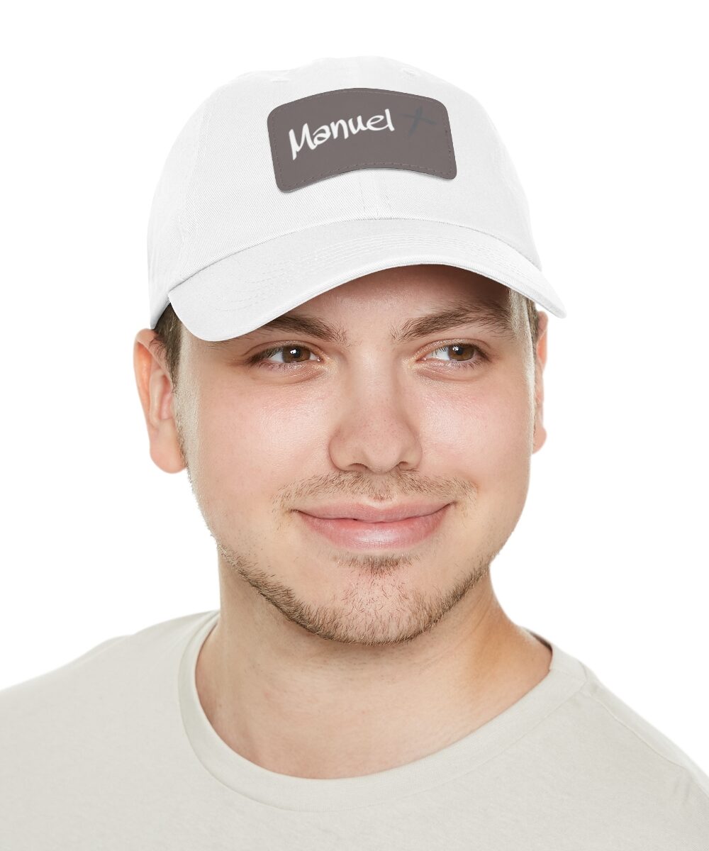 Dad Hat with Leather Patch - Image 12